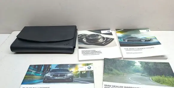 BMW 4 F32 F33 Owners service history hand book 
