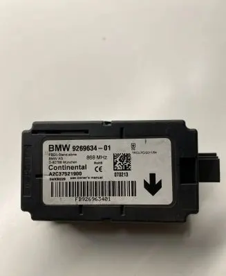BMW 3 F30 F35 F31 Alarm control unit/module 9269634 A2C37521900