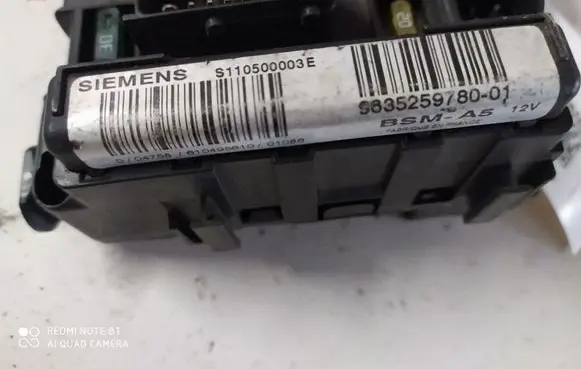 Citroen C5 Comfort/convenience module 9635259780