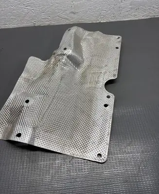 Heat shield in engine bay