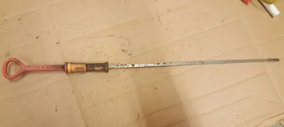 Volkswagen Golf II Oil level dip stick 027115611B