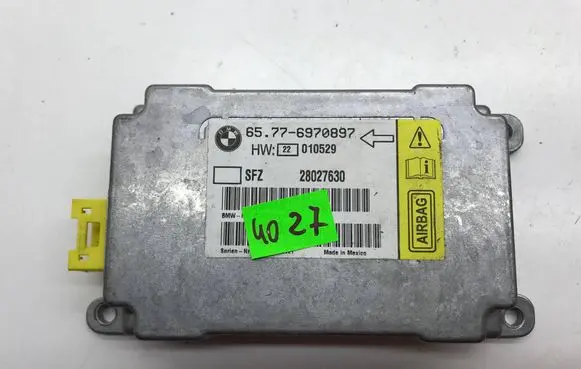 BMW 7 E65 E66 Airbag control unit/module 6970897 28027630 010529