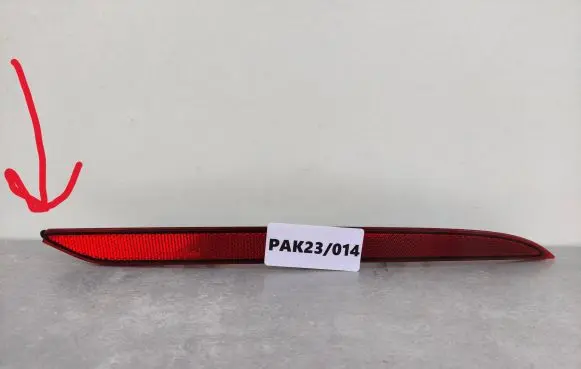 Opel Astra K Rear tail light reflector 39047429