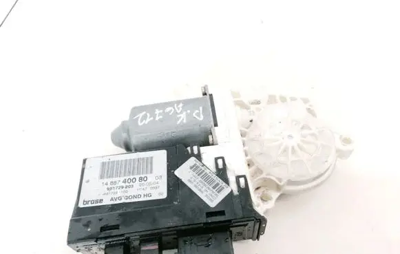 Peugeot 807 Front door window regulator motor 1488740080 991729203