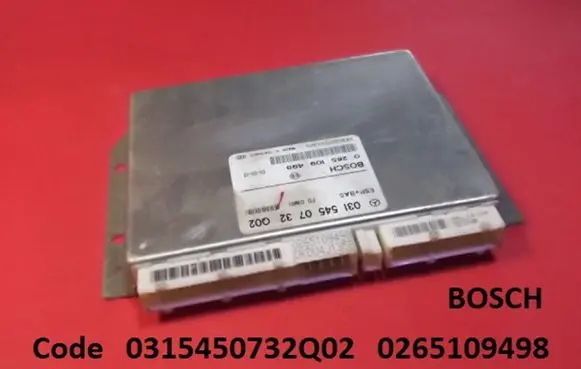 Mercedes-Benz E W210 Engine control unit/module 0315450732Q02 0265109498
