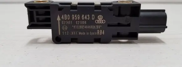 Audi A8 S8 D3 4E Airbag deployment crash/impact sensor 4B0959643D 021461 2328RB40469BA2BW
