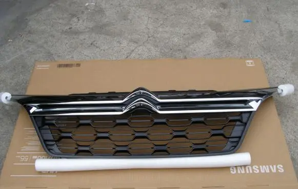 Citroen Jumper Front bumper upper radiator grill 1612243481