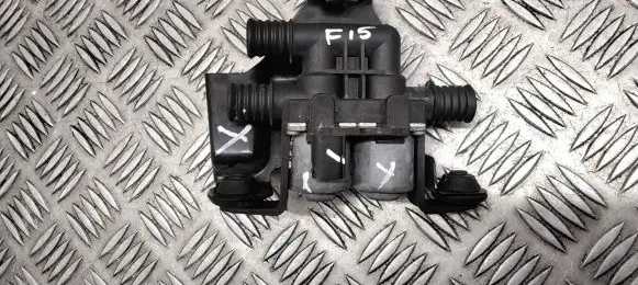 Coolant heater control valve