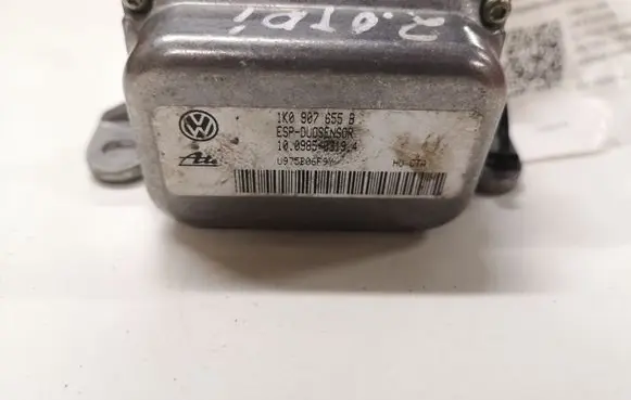 Volkswagen Golf V ESP acceleration yaw rate sensor 1K0907655B 10098503194