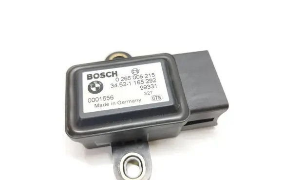 BMW 7 E38 ESP acceleration yaw rate sensor 34521165292 0001556 0265005215
