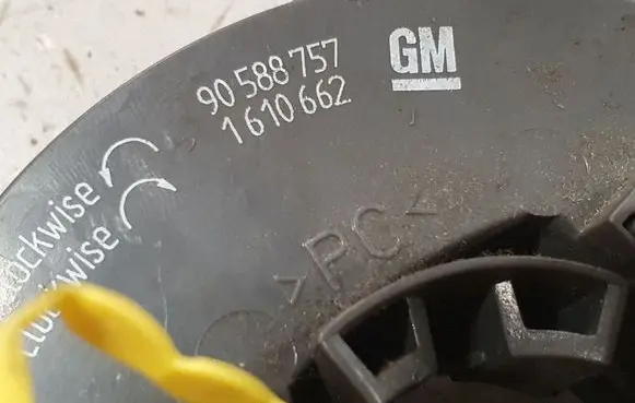 Opel Astra H Airbag slip ring squib (SRS ring) 90588757 1610662