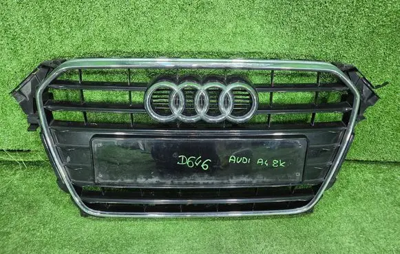 Audi A4 S4 B8 8K Front bumper upper radiator grill 8K0853651E 8K0853651F