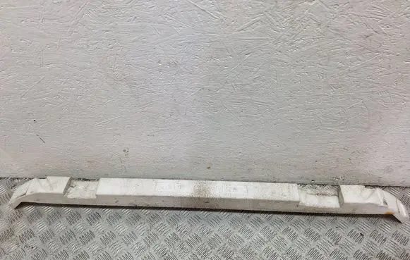 Front bumper foam support bar