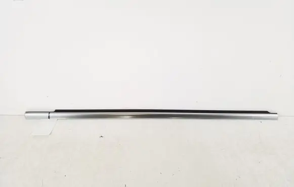 Front door glass trim molding