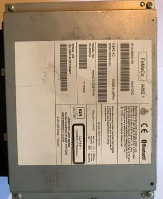 Jaguar XF Navigation unit CD/DVD player 31326224AA AVV1DD