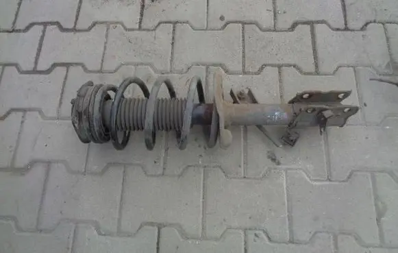 Nissan Qashqai Front shock absorber with coil spring