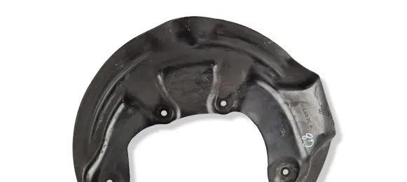 Audi A6 S6 C6 4F Front brake disc dust cover plate 4F0615312A
