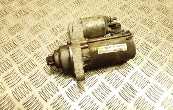 Skoda Fabia Mk2 (5J) Starter motor 02T911023S 2805095048KC