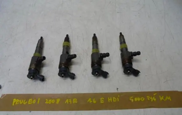 Peugeot 2008 I Fuel injectors set 