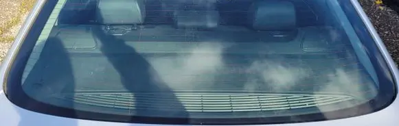 BMW 5 F10 F11 Rear windscreen/windshield window 