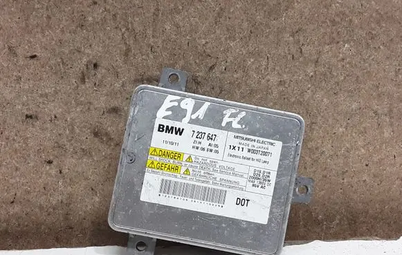 BMW 3 E90 E91 Headlight ballast module Xenon 7237647