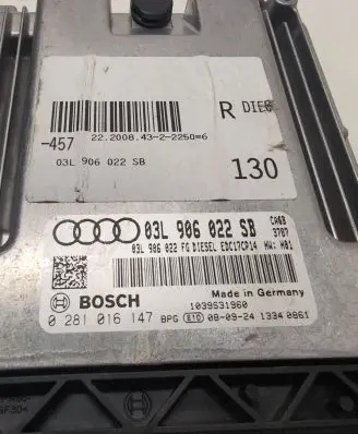 Audi A6 S6 C6 4F Engine control unit/module 03L906022SB 03L906022FG 0281016147
