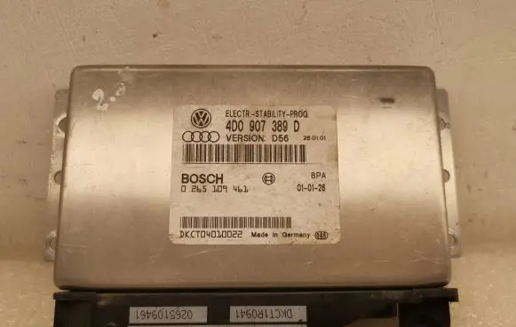 Audi A8 S8 D2 4D ESP (stability system) control unit 4D0907389D 0265109461 DKCT04010022