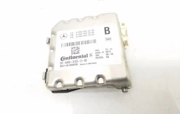 Mercedes-Benz C W204 Windshield/windscreen camera A0009050438 A0009055000 A0009025904