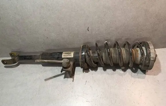Front shock absorber with coil spring