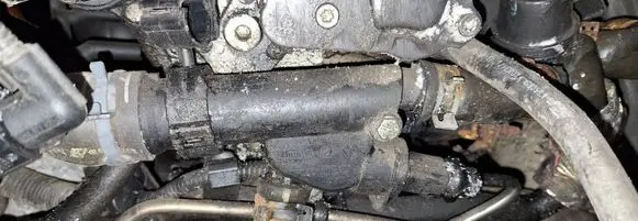 Ford Galaxy Engine coolant pipe/hose 038121132d