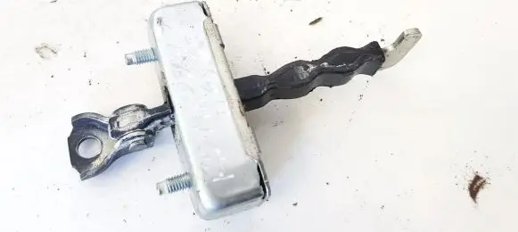 Front door check strap stopper