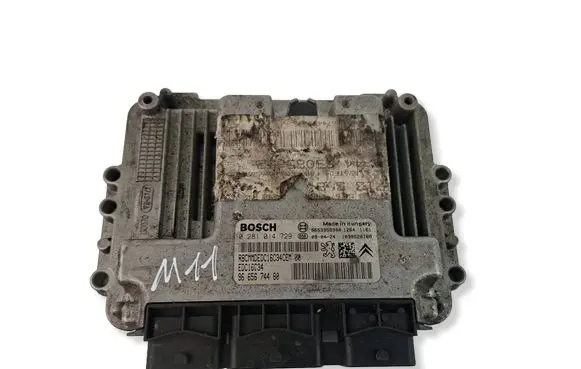 Peugeot 607 Engine control unit/module 9665674480 0281014729
