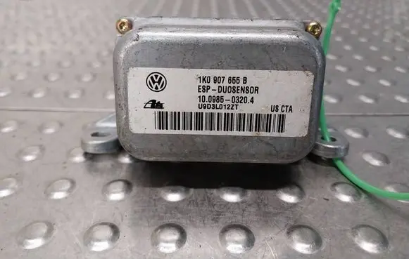 Volkswagen Golf V ESP acceleration yaw rate sensor 1K0907655B