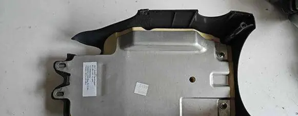 Audi A6 S6 C6 4F Steering wheel column trim 4F2953497E 4F0953512E