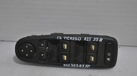 Electric window control switch
