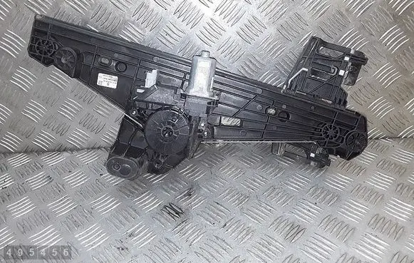 Opel Mokka B Rear door window regulator with motor 9843774280