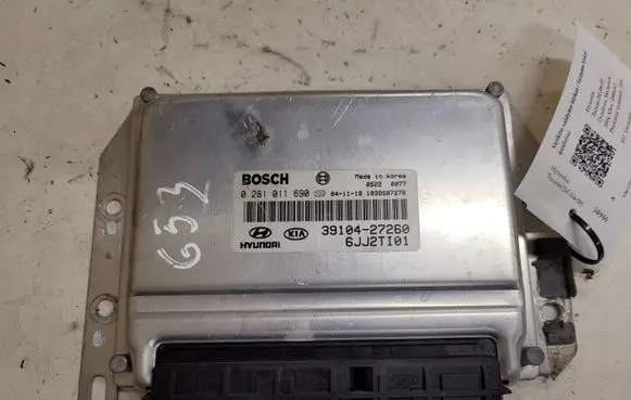 Hyundai Tucson JM Engine control unit/module 0281011690 3910427260 6JJ2TO01