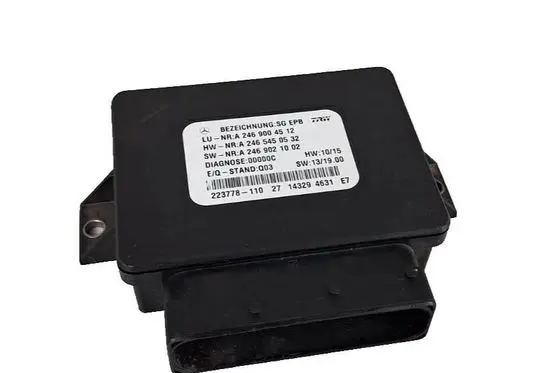 Mercedes-Benz A W176 Hand brake control module A2465450532 A2469021002