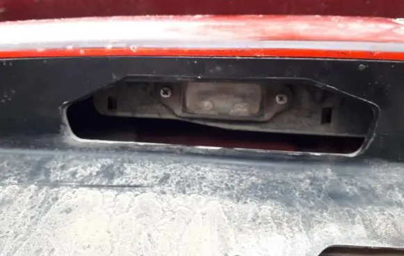 Mazda 626 Number plate light