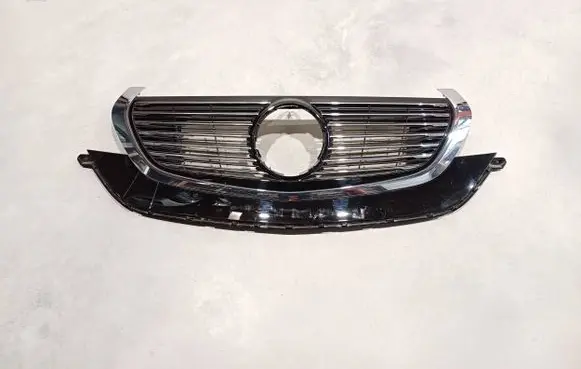Mercedes-Benz EQC Front bumper upper radiator grill A2938881800 A2938880200