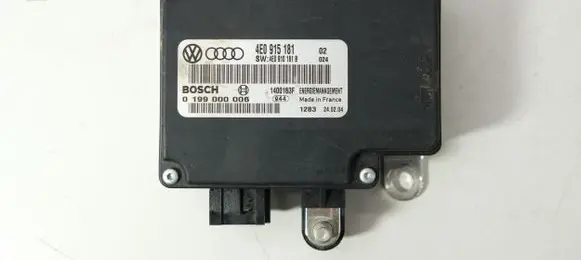Audi A8 S8 D3 4E Battery control module 4E0915181