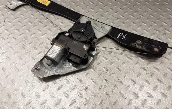 Front door window regulator with motor