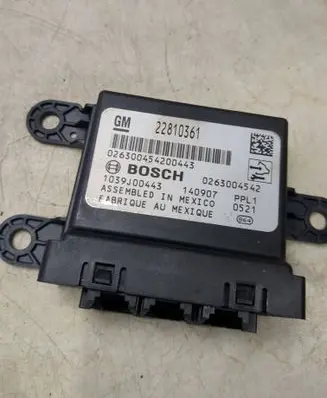 Opel Zafira A Parking PDC control unit/module 22810361 140907 1039J00443