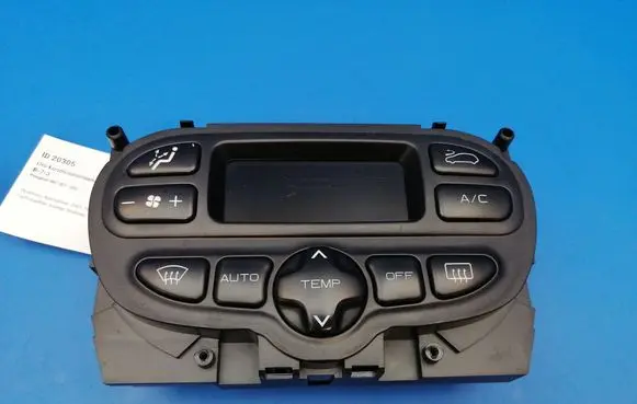 Peugeot 307 Climate control unit 216673905 21669729