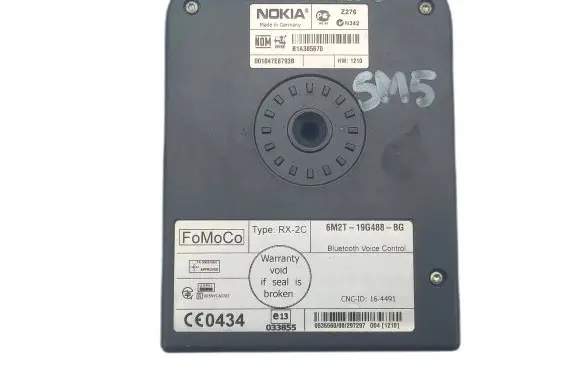 Ford S-MAX Other control units/modules 6M2T19G488BG 033855 05355600