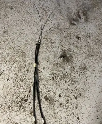 Volkswagen Golf VI Hand brake release cable 1K0711952A
