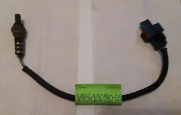 Peugeot 207 Lambda probe sensor V75489618005