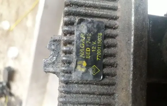 Renault Scenic II - Grand scenic II Glow plug pre-heat relay 7700115078