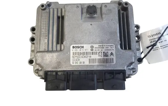 Peugeot 308 Engine control unit/module 0281013871 9664618080