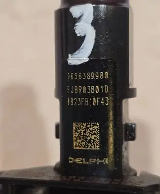 Citroen C5 Fuel injector 9656389980 0923FB10F43 EJBR03801D